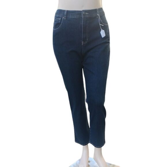 103919...Gloria Vanderbilt Straight Jeans Size 14 - Picture 1 of 5